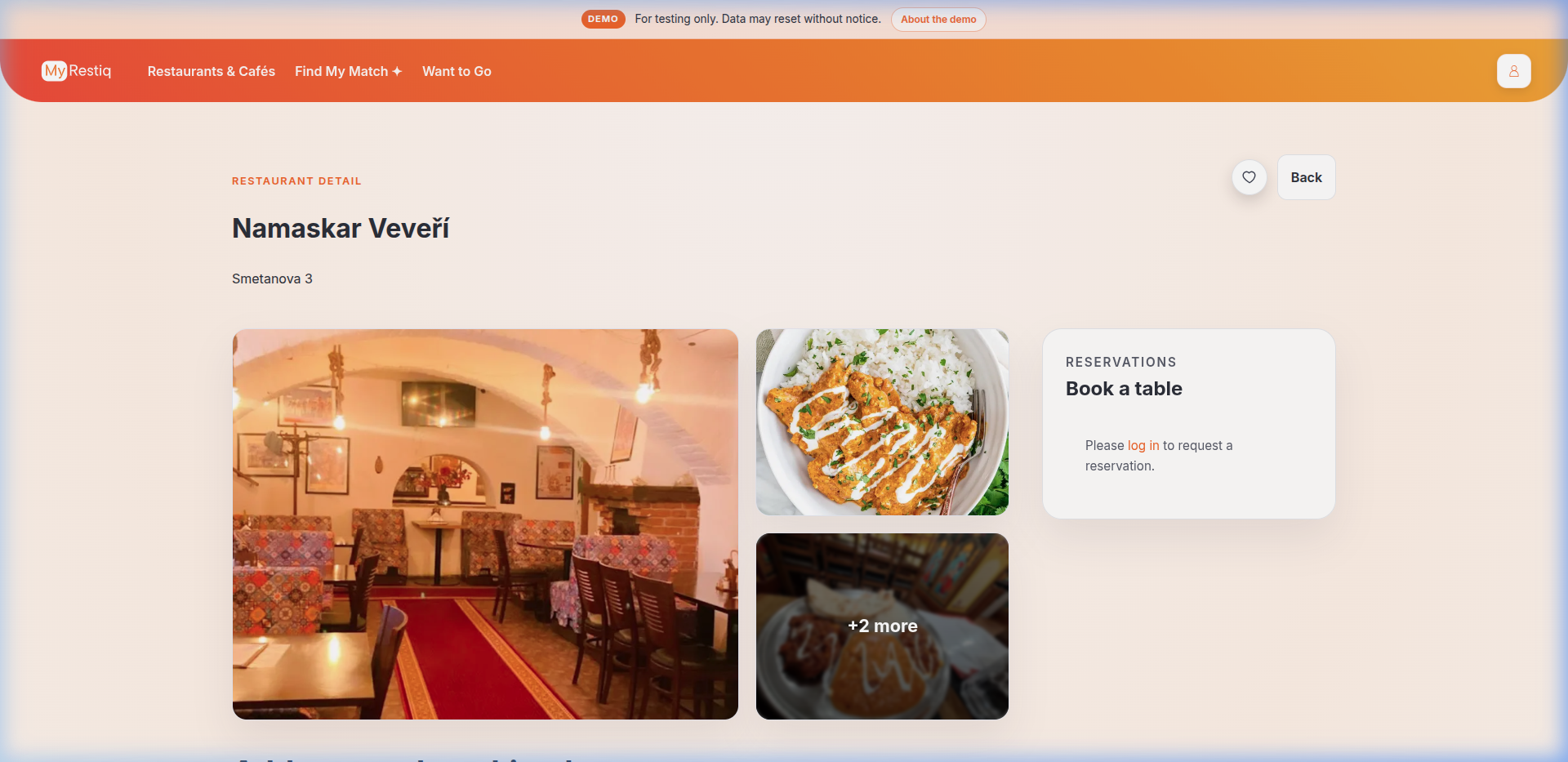 MYRESTIQ screenshot 3